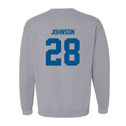 Delaware - NCAA Men's Soccer : Mikey Johnson - Classic Fashion Shersey Crewneck Sweatshirt-1