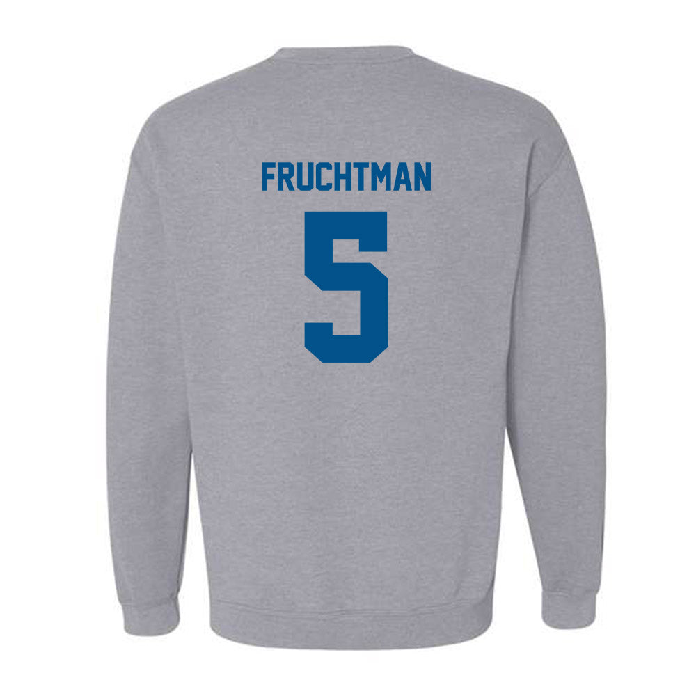 Delaware - NCAA Women's Basketball : Amalia Fruchtman - Classic Fashion Shersey Crewneck Sweatshirt-1