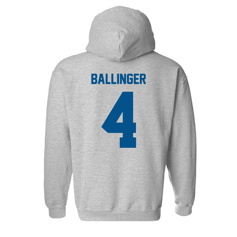 Delaware - NCAA Women's Soccer : Claire Ballinger - Classic Fashion Shersey Hooded Sweatshirt-2