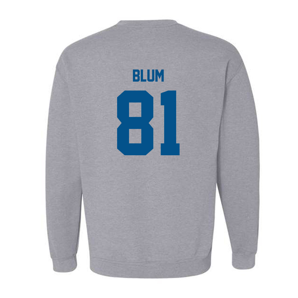 Delaware - NCAA Football : Jake Blum - Classic Fashion Shersey Crewneck Sweatshirt-1