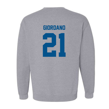 Delaware - NCAA Men's Soccer : Charles Giordano - Classic Fashion Shersey Crewneck Sweatshirt-1