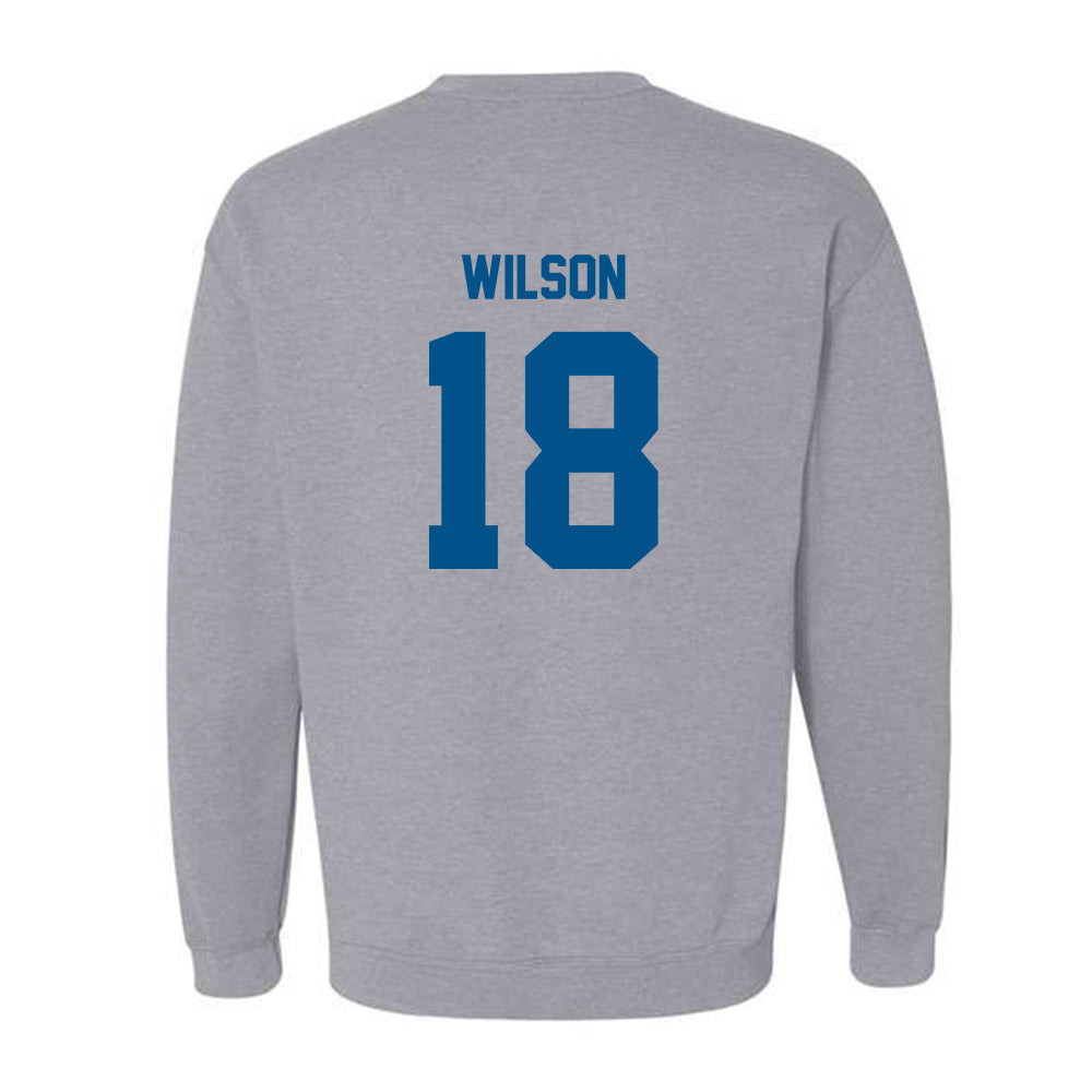 Delaware - NCAA Football : Sean Wilson - Classic Fashion Shersey Crewneck Sweatshirt-1