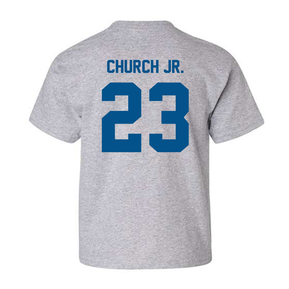 Delaware - NCAA Football : Shawn Church Jr. - Classic Fashion Shersey Youth T-Shirt-1