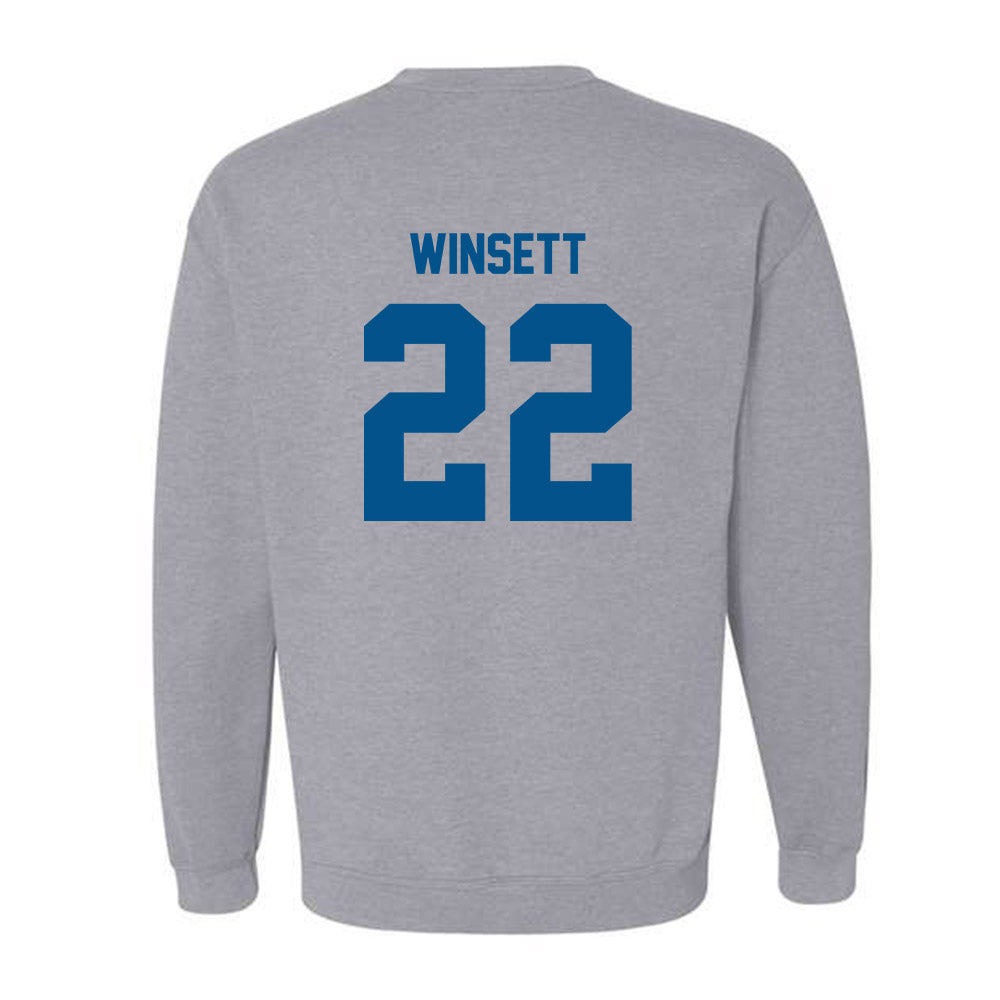 Delaware - NCAA Baseball : Sam Winsett - Classic Fashion Shersey Crewneck Sweatshirt-1