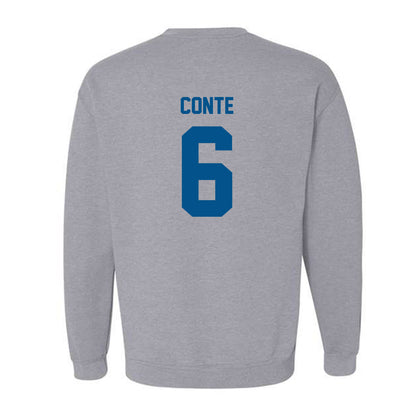 Delaware - NCAA Men's Lacrosse : Scott Conte - Classic Fashion Shersey Crewneck Sweatshirt-1