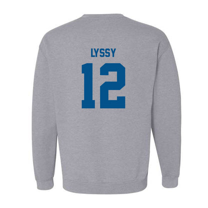 Delaware - NCAA Women's Volleyball : Aubrey Lyssy - Classic Fashion Shersey Crewneck Sweatshirt-1