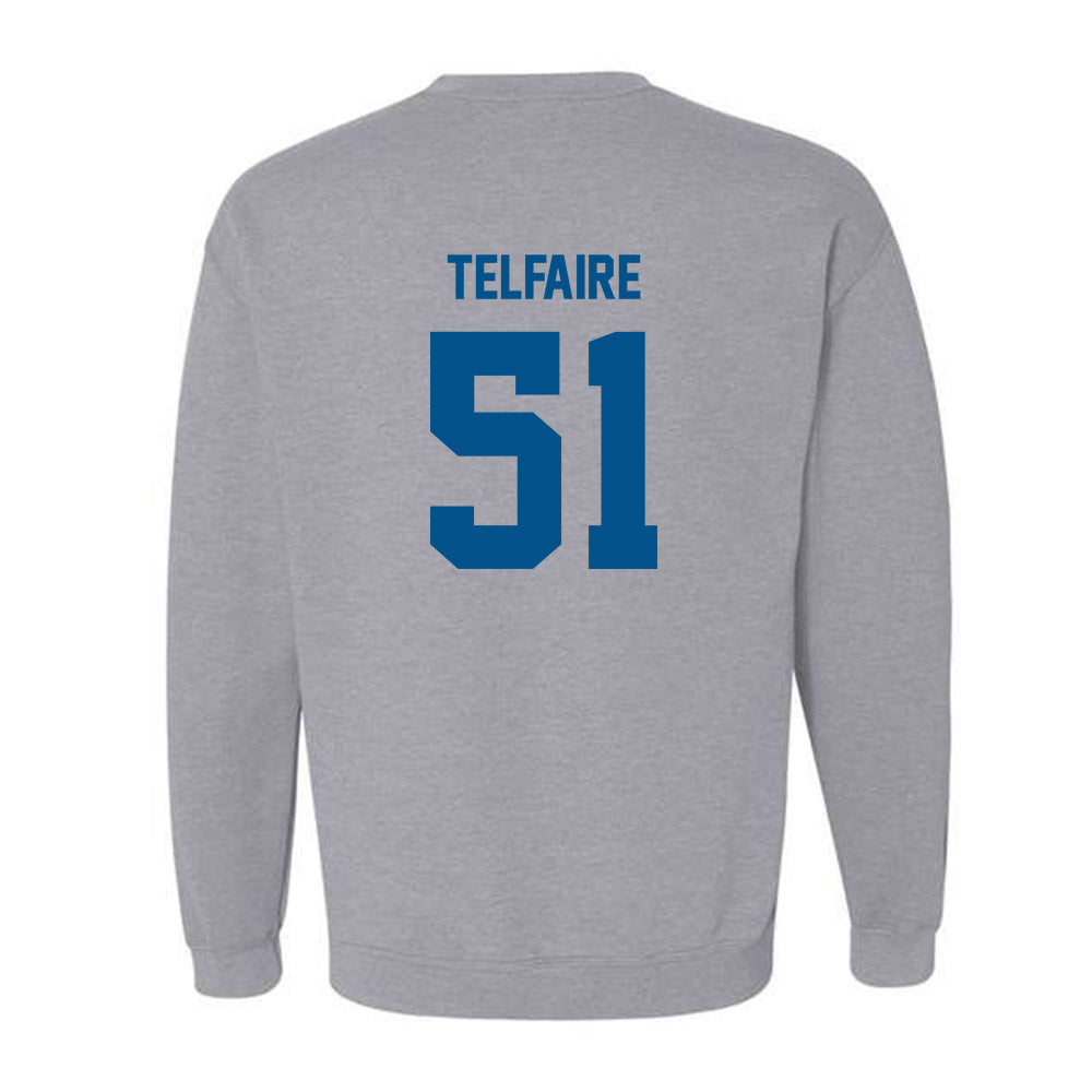 Delaware - NCAA Football : Chandler Telfaire - Classic Fashion Shersey Crewneck Sweatshirt-1