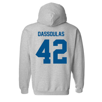 Delaware - NCAA Women's Lacrosse : Ellie Dassoulas - Classic Fashion Shersey Hooded Sweatshirt-1