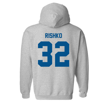 Delaware - NCAA Women's Lacrosse : Ella Rishko - Classic Fashion Shersey Hooded Sweatshirt-1