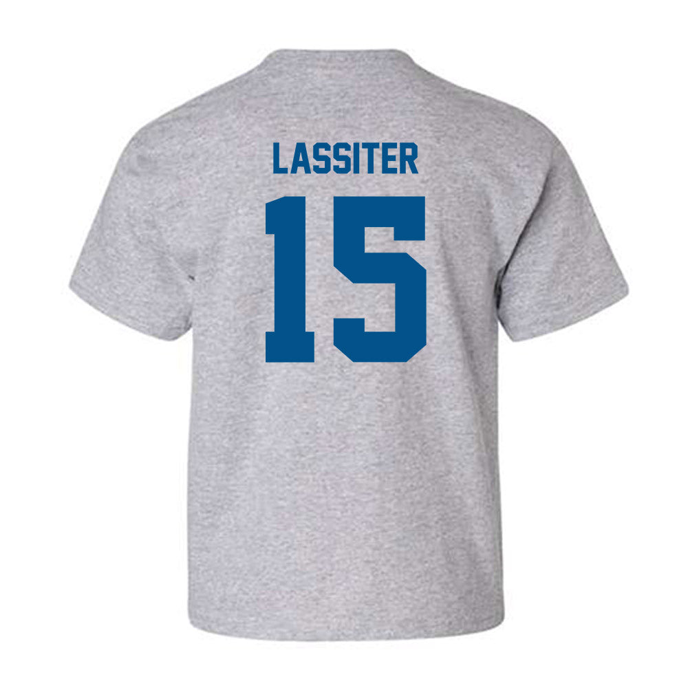 Delaware - NCAA Football : Gevaris Lassiter - Classic Fashion Shersey Youth T-Shirt-1