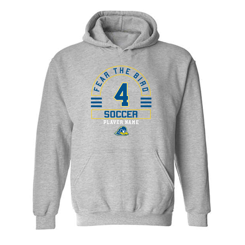 Delaware - NCAA Women's Soccer : Claire Ballinger - Classic Fashion Shersey Hooded Sweatshirt-0