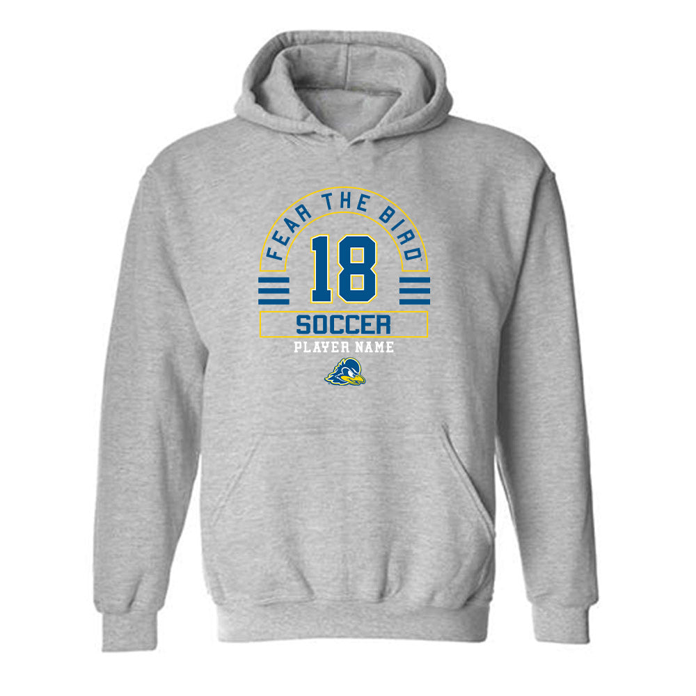 Delaware - NCAA Women's Soccer : Julia Hahn - Classic Fashion Shersey Hooded Sweatshirt-0