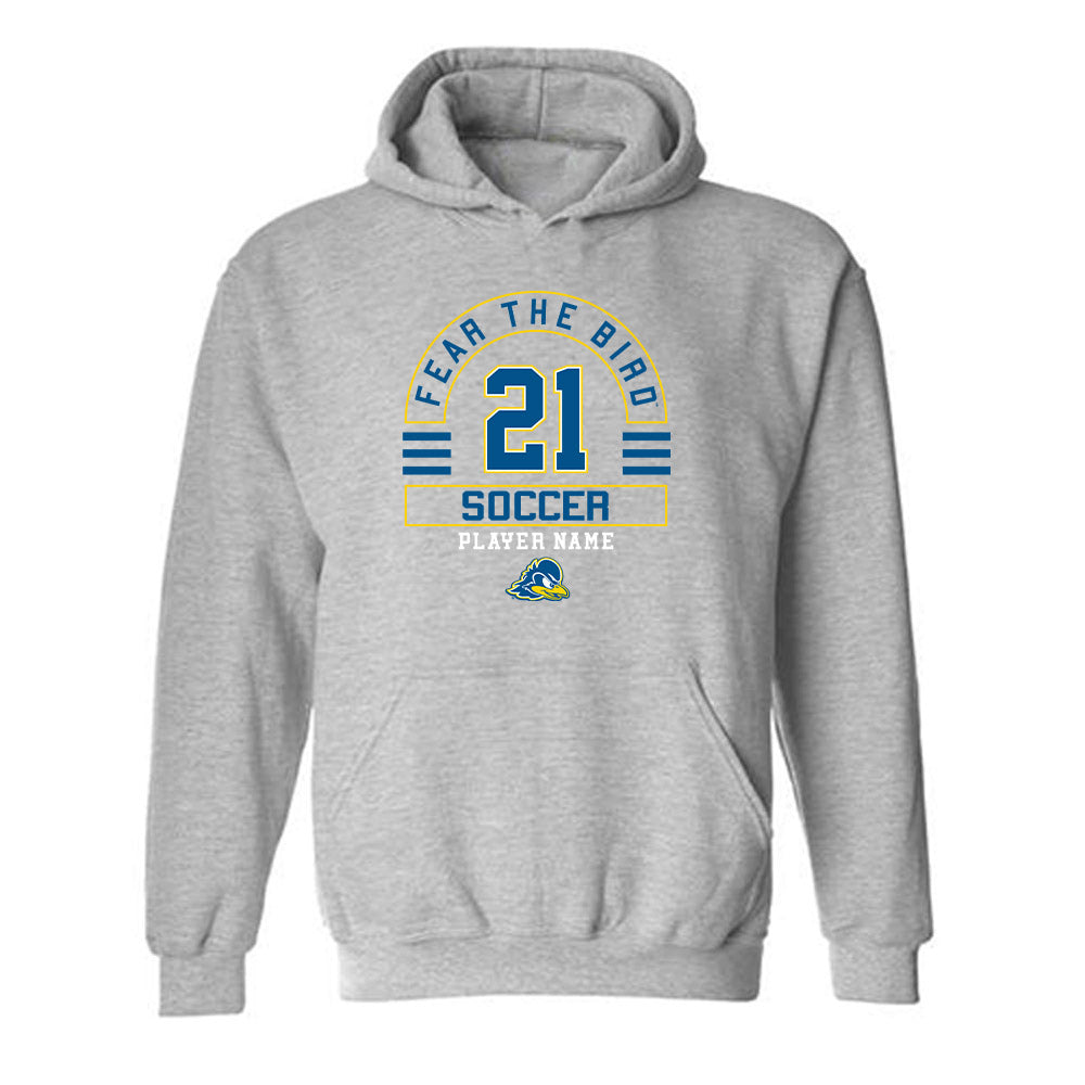 Delaware - NCAA Women's Soccer : Reese Reimann - Classic Fashion Shersey Hooded Sweatshirt-0