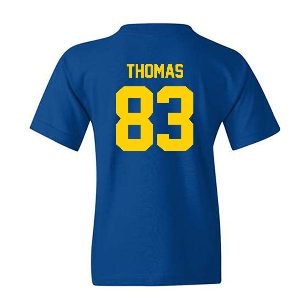 Delaware - NCAA Football : Calvin Thomas - Classic Shersey Youth T-Shirt-1