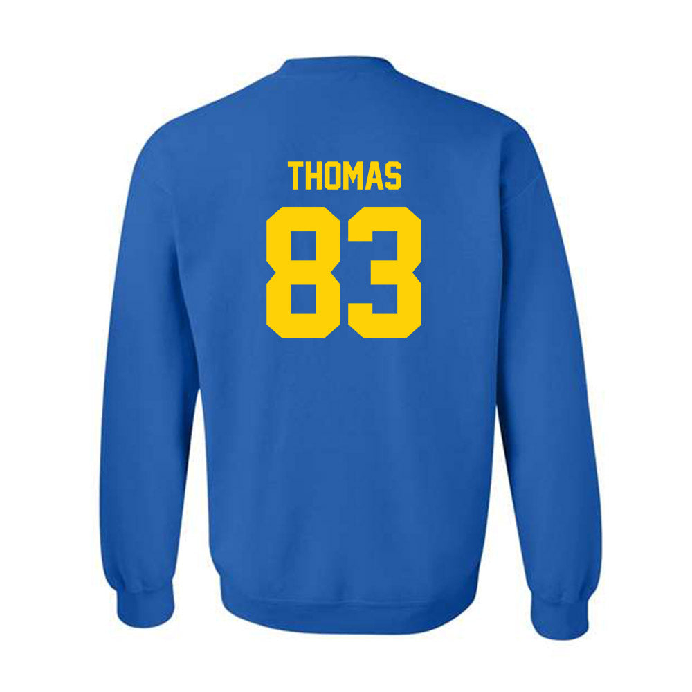 Delaware - NCAA Football : Calvin Thomas - Classic Shersey Crewneck Sweatshirt-1