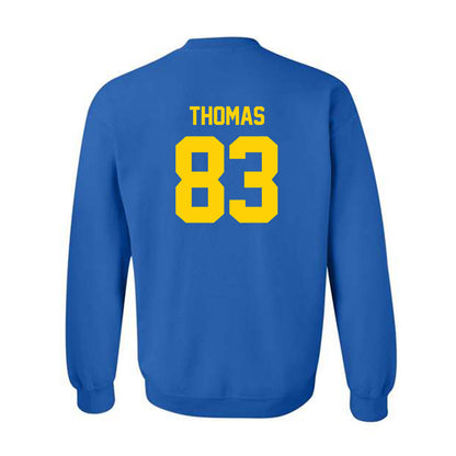 Delaware - NCAA Football : Calvin Thomas - Classic Shersey Crewneck Sweatshirt-1
