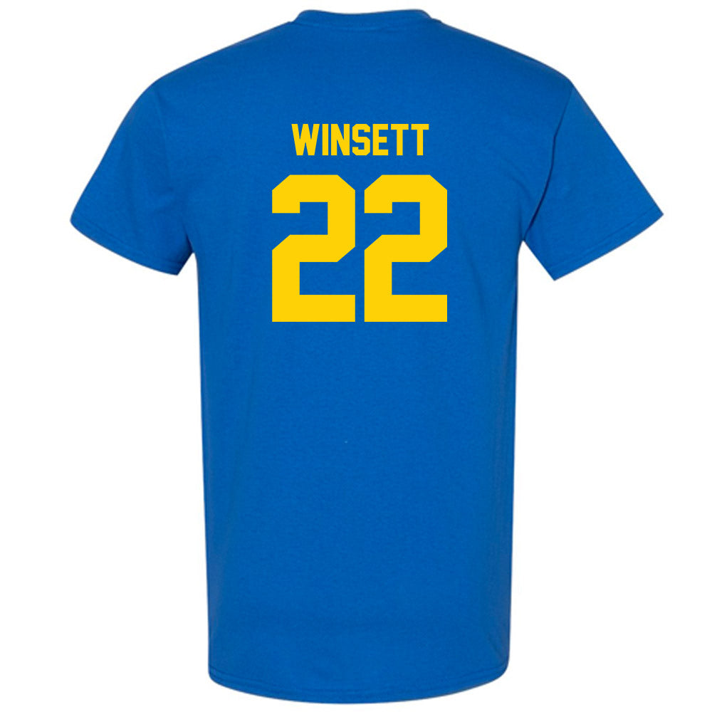 Delaware - NCAA Baseball : Sam Winsett - Classic Shersey T-Shirt-1