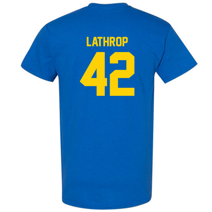 Delaware - NCAA Men's Lacrosse : Keegan Lathrop - Classic Shersey T-Shirt-1