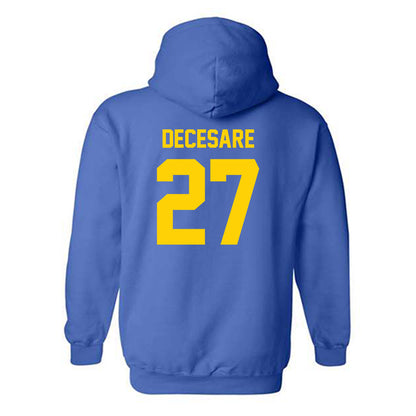 Delaware - NCAA Baseball : Anthony DeCesare - Classic Shersey Hooded Sweatshirt-1