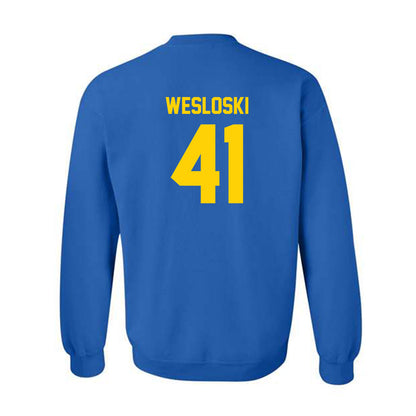 Delaware - NCAA Men's Lacrosse : Brady Wesloski - Classic Shersey Crewneck Sweatshirt-1