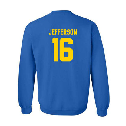Delaware - NCAA Football : Noah Jefferson - Classic Shersey Crewneck Sweatshirt-1