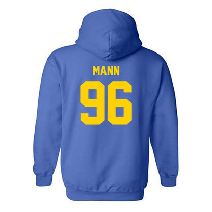 Delaware - NCAA Football : Dylan Mann - Classic Shersey Hooded Sweatshirt-1