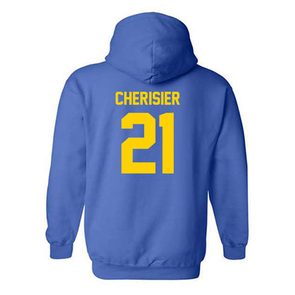 Delaware - NCAA Women's Basketball : Ande'a Cherisier - Classic Shersey Hooded Sweatshirt