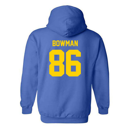 Delaware - NCAA Football : Jaxson Bowman - Classic Shersey Hooded Sweatshirt-1