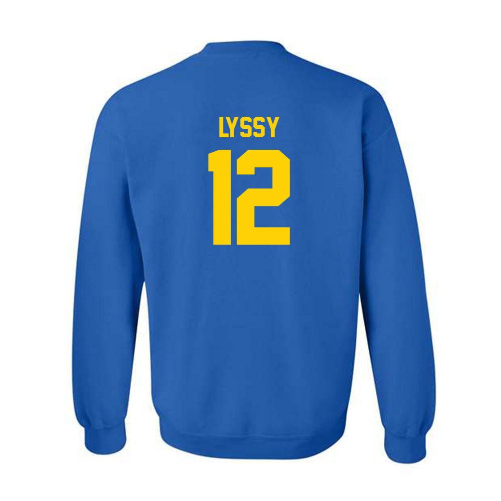 Delaware - NCAA Women's Volleyball : Aubrey Lyssy - Classic Shersey Crewneck Sweatshirt-1