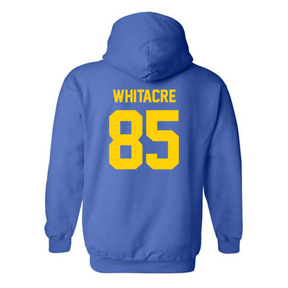 Delaware - NCAA Football : Jackson Whitacre - Classic Shersey Hooded Sweatshirt-1