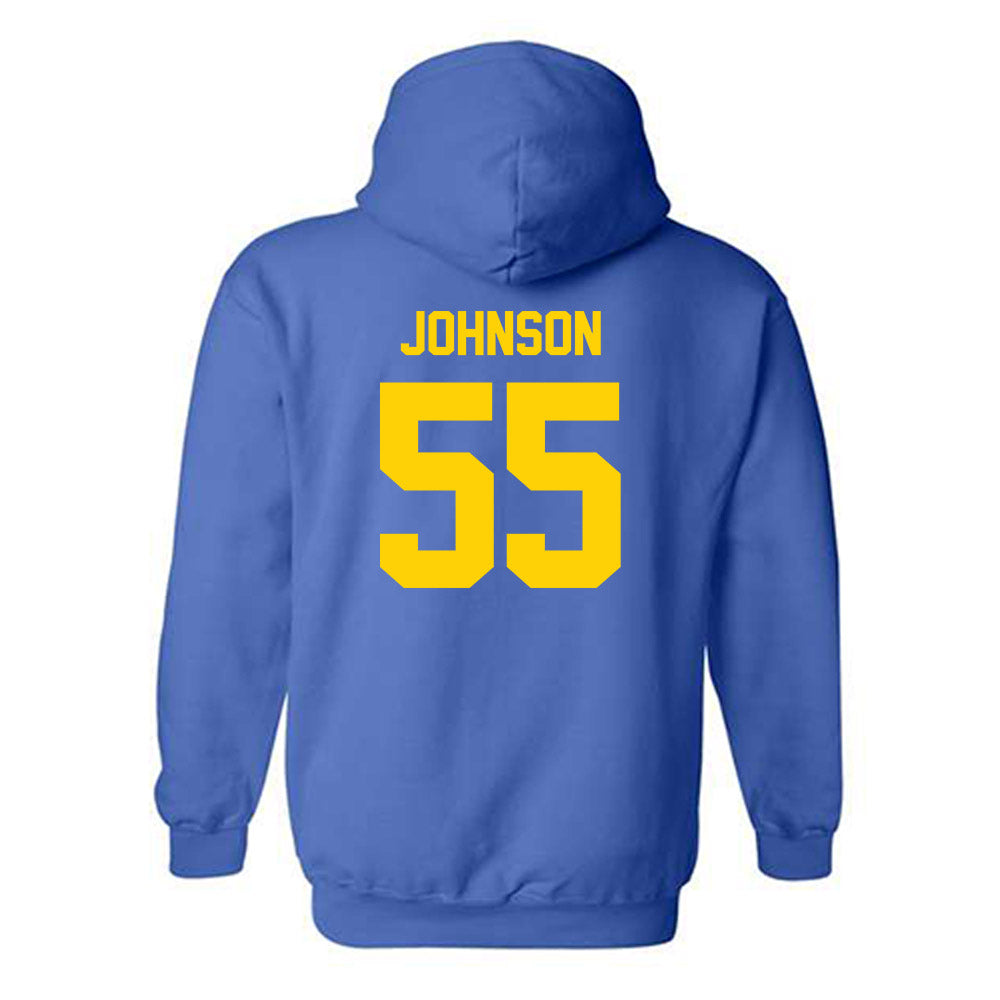 Delaware - NCAA Women's Basketball : Gianna Johnson - Classic Shersey Hooded Sweatshirt