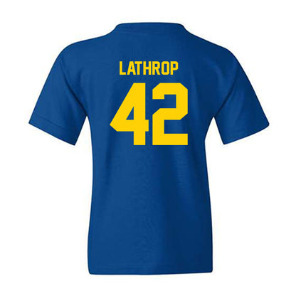 Delaware - NCAA Men's Lacrosse : Keegan Lathrop - Classic Shersey Youth T-Shirt-1
