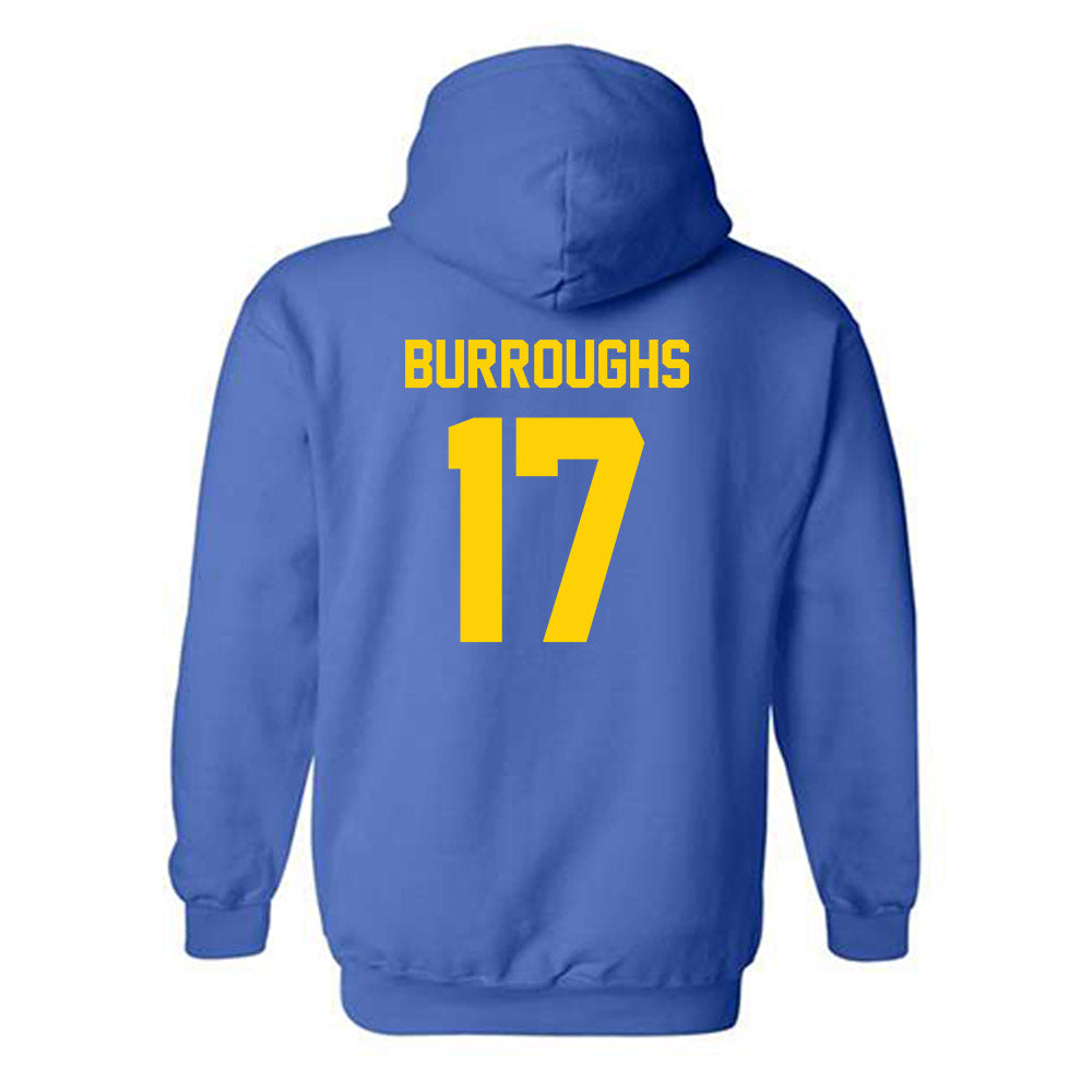 Delaware - NCAA Baseball : Noah Burroughs - Classic Shersey Hooded Sweatshirt-1