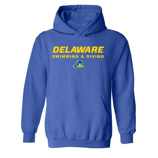 Delaware - NCAA Men's Swimming & Diving : Keagan Eisenhofer - Classic Shersey Hooded Sweatshirt-0