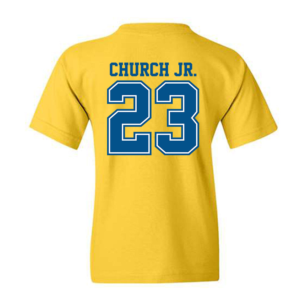 Delaware - NCAA Football : Shawn Church Jr. - Classic Shersey Youth T-Shirt-2