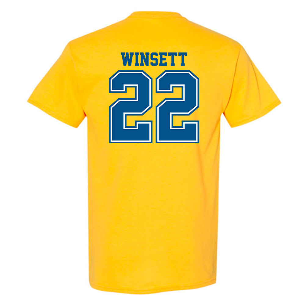 Delaware - NCAA Baseball : Sam Winsett - Classic Shersey T-Shirt-2