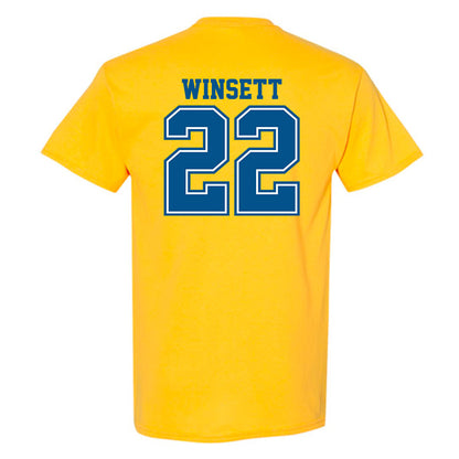 Delaware - NCAA Baseball : Sam Winsett - Classic Shersey T-Shirt-2