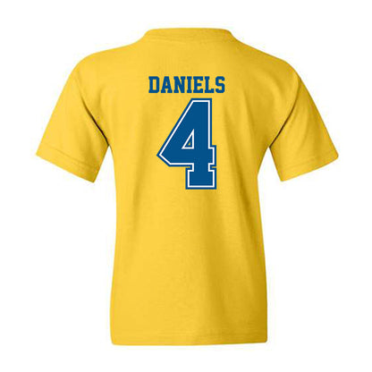 Delaware - NCAA Football : Demarco Daniels - Classic Shersey Youth T-Shirt-3
