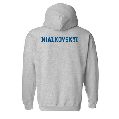 Delaware - NCAA Men's Swimming & Diving : Denys Mialkovskyi - Classic Shersey Hooded Sweatshirt-1