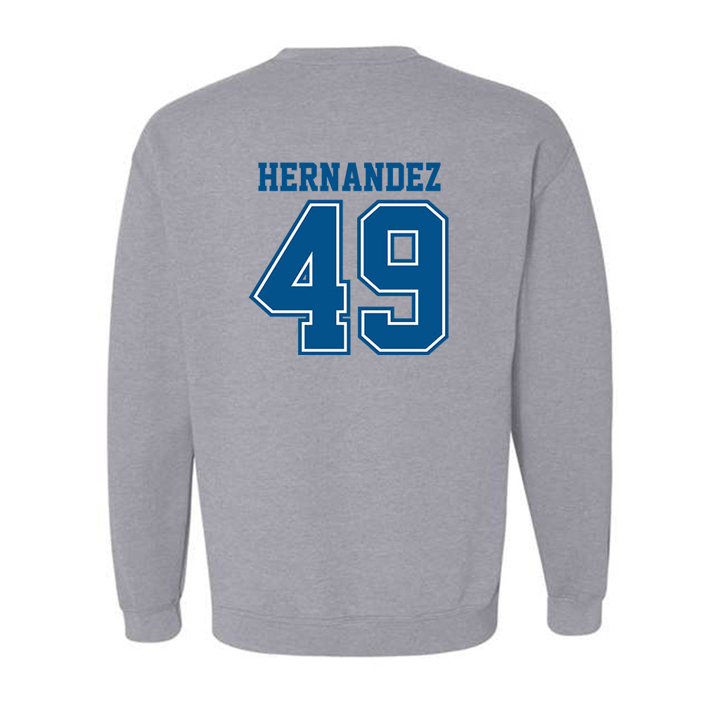 Delaware - NCAA Football : Yamdry Hernandez - Classic Shersey Crewneck Sweatshirt-1
