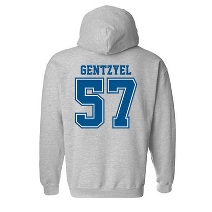 Delaware - NCAA Football : Gehret Gentzyel - Classic Shersey Hooded Sweatshirt-1