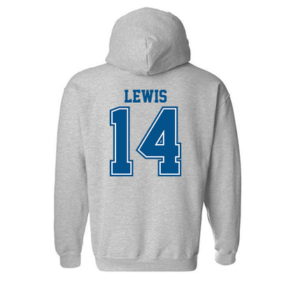 Delaware - NCAA Football : Donovan Lewis - Classic Shersey Hooded Sweatshirt-1