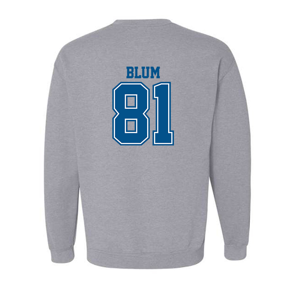 Delaware - NCAA Football : Jake Blum - Classic Shersey Crewneck Sweatshirt-1