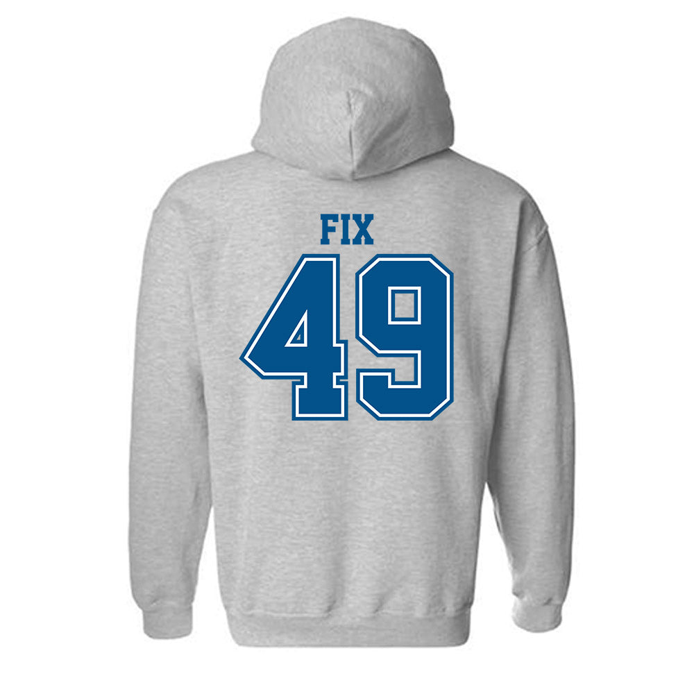 Delaware - NCAA Men's Lacrosse : Franky Fix - Classic Shersey Hooded Sweatshirt-1