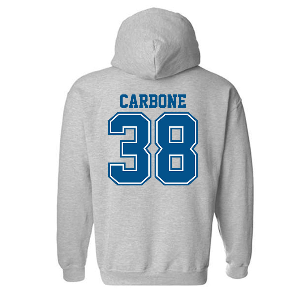 Delaware - NCAA Baseball : Cole Carbone - Classic Shersey Hooded Sweatshirt-1