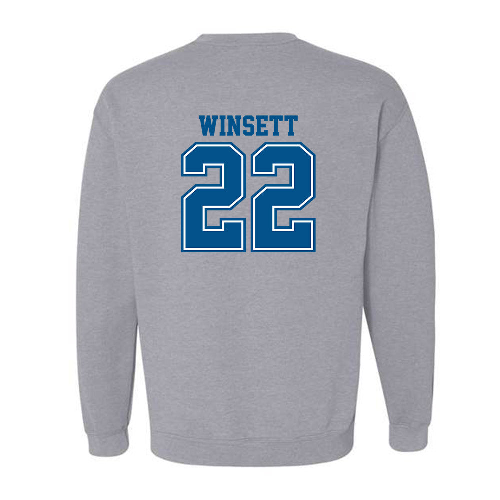 Delaware - NCAA Baseball : Sam Winsett - Classic Shersey Crewneck Sweatshirt-1