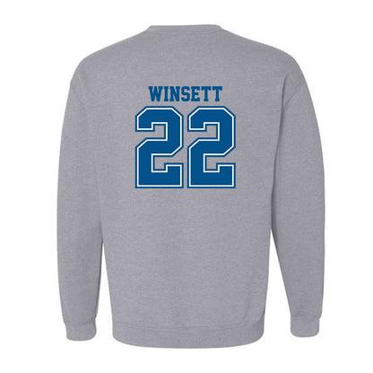 Delaware - NCAA Baseball : Sam Winsett - Classic Shersey Crewneck Sweatshirt-1