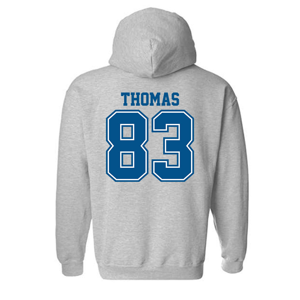 Delaware - NCAA Football : Calvin Thomas - Classic Shersey Hooded Sweatshirt-1