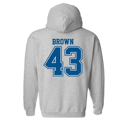 Delaware - NCAA Football : Luke Brown - Classic Shersey Hooded Sweatshirt