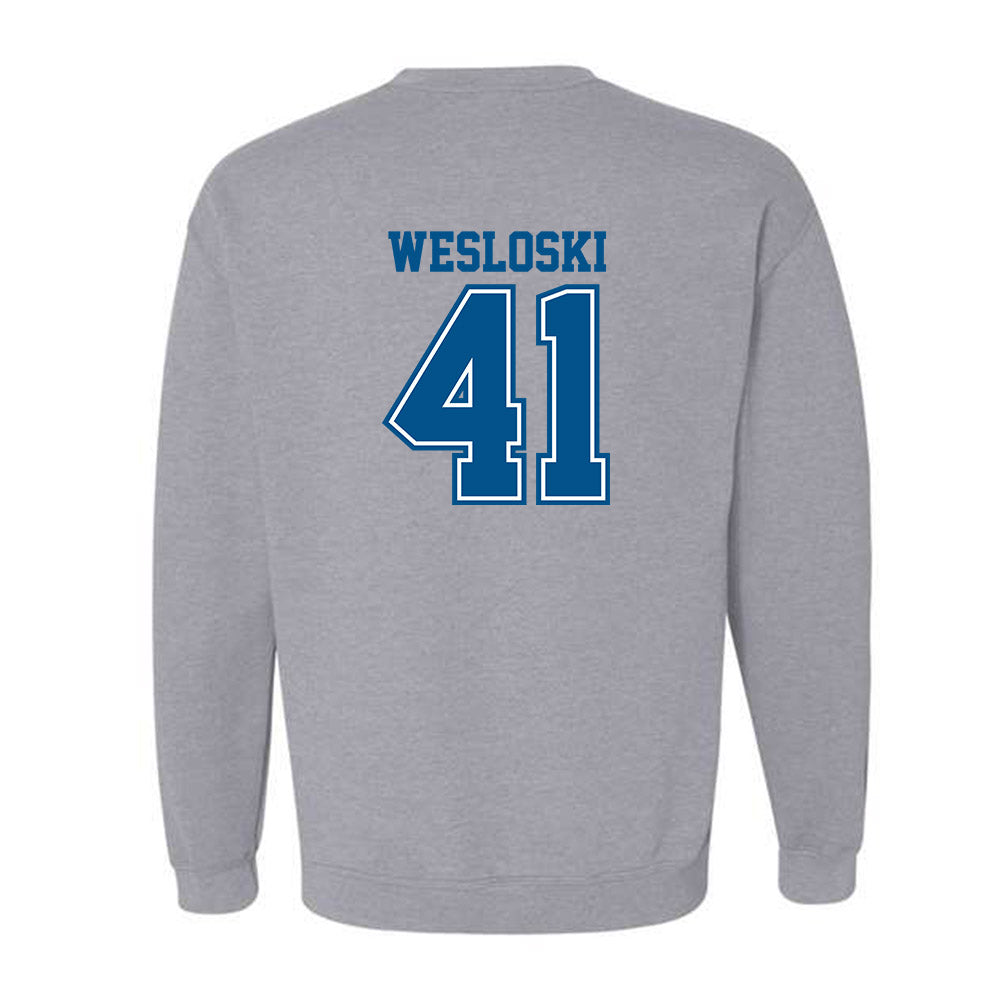 Delaware - NCAA Men's Lacrosse : Brady Wesloski - Classic Shersey Crewneck Sweatshirt-1